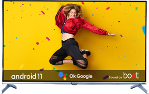 MOTOROLA Revou 2 109 cm (43 inch) Full HD LED Smart Android TV with Sound by boAt