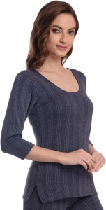 Buy Ellixy women thermal set Women Top Thermal Online at Best Prices in  India