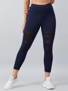 M7 By Metronaut Solid Women Blue Tights - Buy M7 By Metronaut Solid Women  Blue Tights Online at Best Prices in India