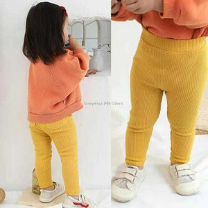 Baby girl top yellow tights