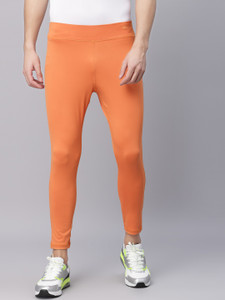 Orange leggings men shop