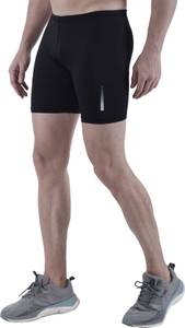 TroopLine Solid Men Black Tights