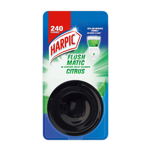 Flushmatic In-Cistern Citrus Block Toilet Cleaner