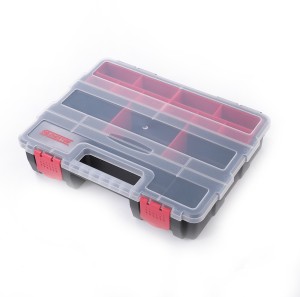 Cheston Tool Organiser Box Empty Stackable Multi Utility Storage 20  Compartment Box for Wrench Screwdriver Sockets Screw and Small Tools  Durable Plastic Tool Box with Tray Price in India - Buy Cheston