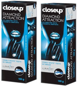 Closeup Diamond Attraction Gel Toothpaste 100 Gm Pack Of 2 Toothpaste - Buy  Baby Care Products in India | Flipkart.com