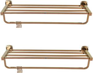 Rose gold towel rack best sale