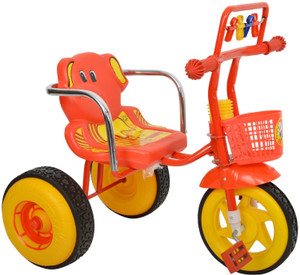 DASAN Baby Chubby XLL Red Yellow Age Group 1 to 4 Tricycle Price in India Buy DASAN Baby Chubby XLL Red Yellow Age Group 1 to 4 Tricycle online at Flipkart
