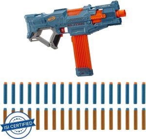 Nerf Elite 2.0 Phoenix CS-10 with 20 Darts, Motorized, Removable Stock,  Barrell