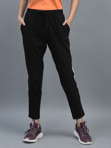 Dollar Missy Solid Women Black Track Pants Buy Dollar Missy