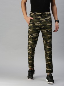 Men Brown Army Track Pants  FS Fashion Sutra