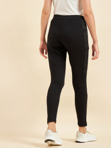 Sweet dreams striped womens track pants sale