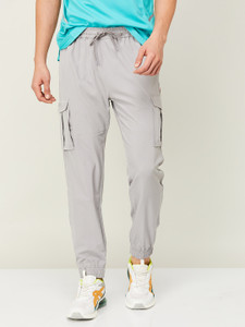 Kappa Solid Men Grey Track Pants Buy Kappa Solid Men Grey Track