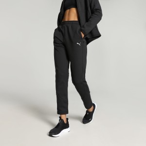 Buy PUMA Solid Women Black Track Pants Online at Best Prices in India