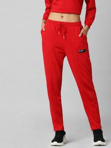 Red tracksuit bottoms discount womens