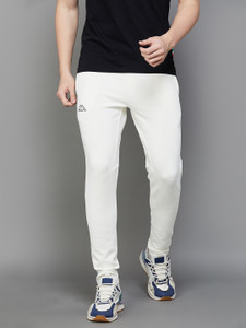 Kappa Solid Men White Track Pants Buy Kappa Solid Men White