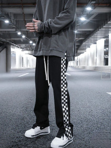 LOTHRIC Printed Men Black Track Pants Buy LOTHRIC Printed Men