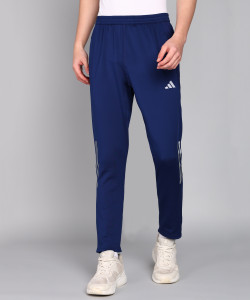 Navy blue adidas pants mens deals