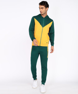 PETER ENGLAND Colorblock Men Track Suit Buy PETER ENGLAND