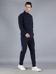Nike navy polyester lycra tracksuit on sale