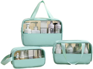 Travel toiletry sales bag set