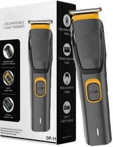 MynxeHTC AT-509 Hair Clippers Type-C Cordless Adjustable Men'S Hair Clipper Professional  Runtime: 45 min Trimmer for Men