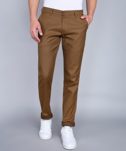 METRONAUT Slim Fit Men Cotton Blend Gold Trousers - Buy METRONAUT Slim Fit  Men Cotton Blend Gold Trousers Online at Best Prices in India