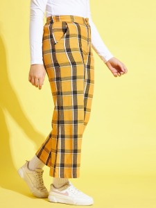 Buy Yellow Plaid Pants Online In India  Etsy India