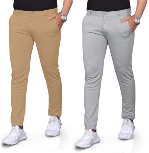 Kurus Regular Fit Men Beige Trousers - Buy Kurus Regular Fit Men Beige  Trousers Online at Best Prices in India