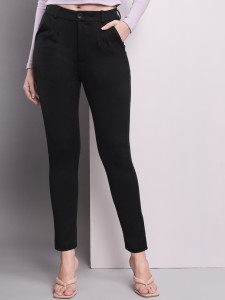 FableStreet Bottoms Pants and Trousers  Buy FableStreet Black High Waist  Pants Online  Nykaa Fashion