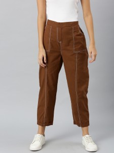 Buy Brown Mid Rise Check Formal Trousers for Men Online at SELECTED HOMME  276492601