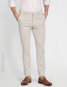 ARROW Solid Autoflex Formal Trousers-demhanvico.com.vn