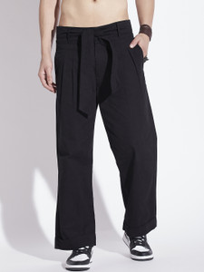 FUGAZEE Relaxed Men Black Trousers Buy FUGAZEE Relaxed Men Black Trousers Online at Best Prices in India Flipkart
