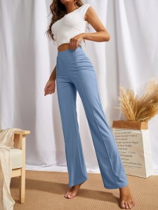 Tailored trousers  Light blue  Ladies  HM IN