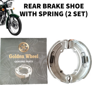 Brake shoe kit with spring discount royal enfield