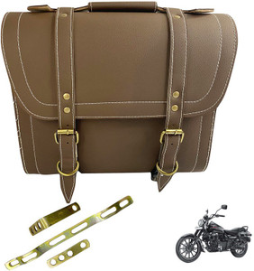 Dhe Best Bike Saddle Bag With Fitting for Bajaj Avenger 220 Street Saddle Bag Brown Leatherette Motorbike Saddlebag Price in India Buy Dhe Best Bike Saddle Bag With Fitting for Bajaj