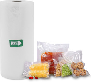 Food bag vacuum store