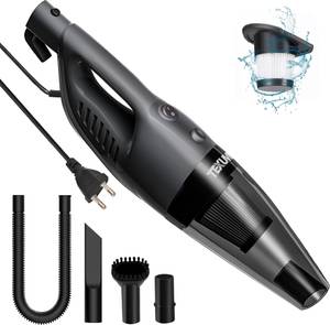 TEXUM TVC-8 Hand-held Vacuum Cleaner with Reusable Dust Bag