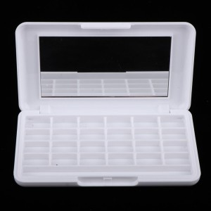 Empty Makeup Palette, ABS Safe 6 Compartment Empty Eyeshadow