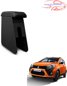 SJE Custom Fit Black Color Wooden Armrest For Celerio X All Models