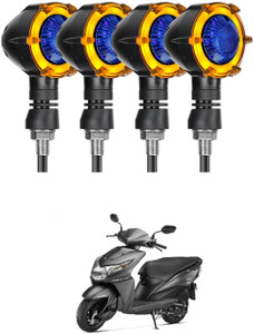 PRTEK Front Rear LED Indicator Light for Honda Dio Price in India Buy PRTEK Front Rear LED Indicator Light for Honda Dio online at Flipkart