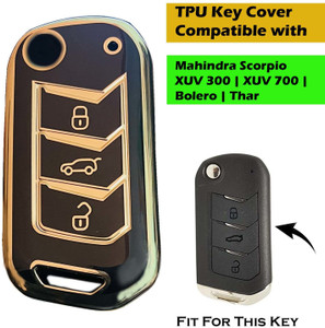 Mahindra scorpio deals remote key cover
