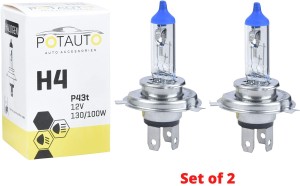 Buy Potauto H4 Car Headlight Bulb P43t 12V 130/100W - Set of 2