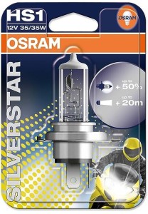 Osram H4 Silver Star 64193SVS Xenon Headlight Bulb (12V, 60