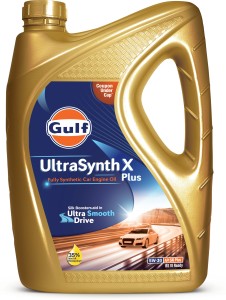 Gulf ULTRASYNTH X PLUS 5W30 4 Wheeler Passenger Car Full-Synthetic Engine Oil