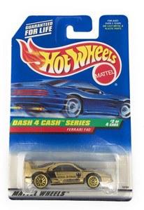 Hot wheels dash 4 cash series ferrari f40 sale