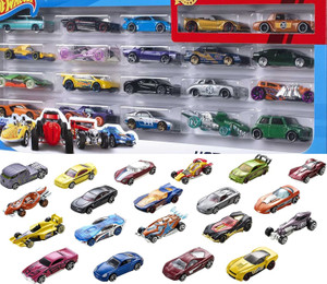 Hot wheels h7045 20 diecast pack and mini shop toy cars