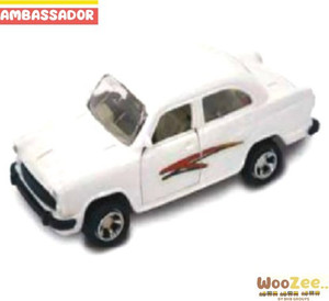 WooZee AMBASSADOR CAR Miniature Pull Back Car with Doors Openable