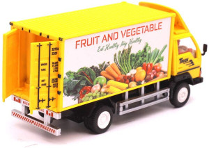 Skkities Fresh Produce Fruit Vegetable Delivery Truck Push Back