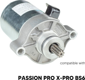 GEO Self Starter Motor Assembly for Motorcycle PASSION PRO X PRO BS6 Vehicle Starter Motor Price in India Buy GEO Self Starter Motor Assembly for Motorcycle PASSION PRO X PRO BS6 Vehicle Starter