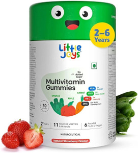 Multivitamin Gummies for Kids 2-6 years | Strawberry Flavor | Boosts Immunity